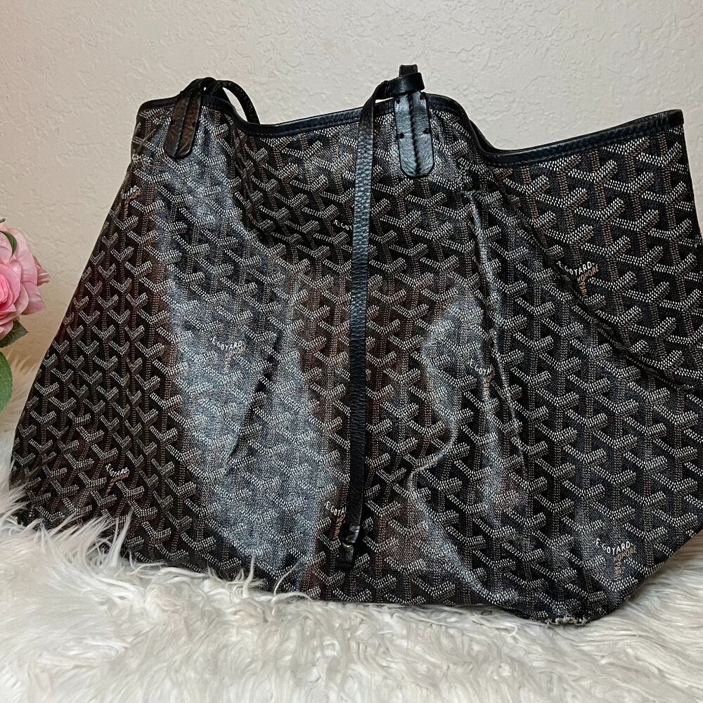 Goyard Saint Luis tote bag. Needs repair but is still functional.